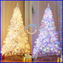 Luxurious 7.5 FT Christmas Tree with Multicolor Lights and Remote Control