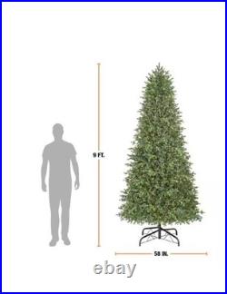 Luxury 9ft Pre-Lit Artificial Christmas Tree? , Holiday showstopper