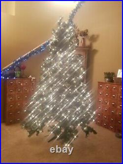 Martha Stewart 7.5 Alexander Pine Pre-Lit Artificial Christmas Tree 700 lights