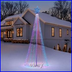 Member's Mark 12' Pre-Lit Multicolor Lightshow Christmas Tree Decoration