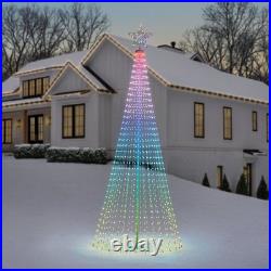 Member's Mark 12' Pre-Lit Multicolor Lightshow Christmas Tree Decoration