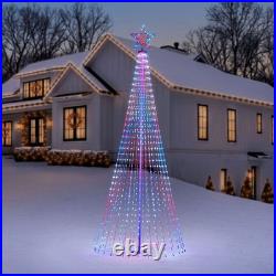 Member's Mark 12' Pre-Lit Multicolor Lightshow Christmas Tree Decoration