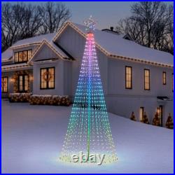 Member's Mark 12' Pre-Lit Multicolor Lightshow Christmas Tree Decoration