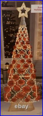 Member's Mark 7ft Pre-Lit Decorative Ornament Tree Christmas Indoor Outdoor New