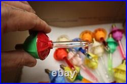 Mixed Lot of 17 1940's Vintage Christmas Tree Bubble Lites TESTED WORKS Mixed Lot of 17 1940's Vintage Christmas Tree Bubble Lites TESTED WORKS