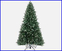 Mr. Christmas 7.5' Alexa Enabled Christmas Tree Green RGB LED 55 Function Prelit Mr. Christmas 7.5' Alexa Enabled Christmas Tree Green RGB LED 55 Function Prelit