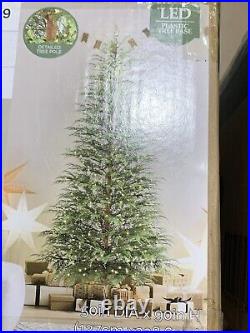 My Texas House 7.5 Ft Pre Lit Cypress Tree Christmas 500 LED Lights