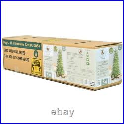 My Texas House 7.5ft Cypress Pre-Lit LED Christmas Tree 500 Twinkle Lights