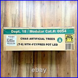 My Texas House Potted 4ft Pre-Lit Twinkle LED Cypress Artificial Christmas Tree My Texas House Potted 4ft Pre-Lit Twinkle LED Cypress Artificial Christmas Tree