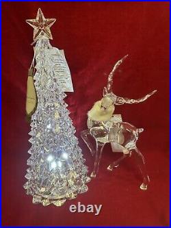 NEW 15 Christian Lacroix LED Lighted Tree & 12 Cupcakes & Cashmere Reindeer NEW 15 Christian Lacroix LED Lighted Tree & 12 Cupcakes & Cashmere Reindeer