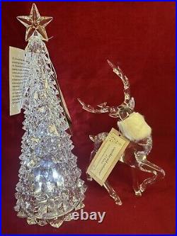 NEW 15 Christian Lacroix LED Lighted Tree & 12 Cupcakes & Cashmere Reindeer NEW 15 Christian Lacroix LED Lighted Tree & 12 Cupcakes & Cashmere Reindeer