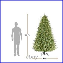 NEW 7.5 ft Grand Duchess Balsam Fir LED Pre-Lit Artificial Christmas Tree FULL