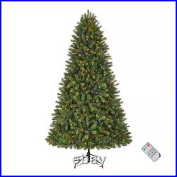 NEW Home Accents Holiday 7.5 ft. Pre-Lit LED Barbour White Spruce Christmas Tree NEW Home Accents Holiday 7.5 ft. Pre-Lit LED Barbour White Spruce Christmas Tree