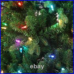 NEW Mr. Christmas 7.5ft Alexa Enabled Pre-Lit LED Tree w 40 Lighting Options