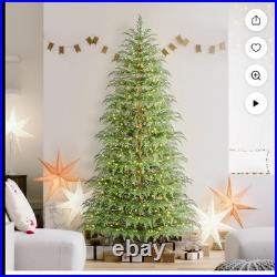 NEW My Texas House 7.5' Pre-lit Twinkle LED Cypress Artificial Christmas Tree NEW My Texas House 7.5' Pre-lit Twinkle LED Cypress Artificial Christmas Tree