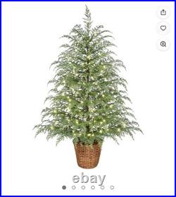 NEW, SEALED My Texas House 4FT Pre-Lit Cypress Christmas Tree