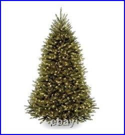 National Tree Company 12'Foot Dunhill Fir Pre-Lit Christmas Tree Clear Light
