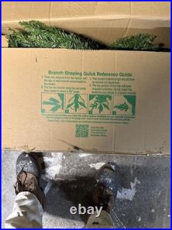 National Tree Company 6.5 Ft Dunhill Fir Artificial Christmas Tree Prelit With C