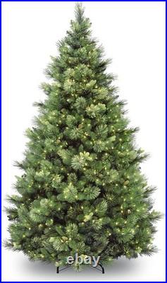 National Tree Company 6.5ft Pre-Lit Carolina Pine Christmas Tree 650 Light, Green