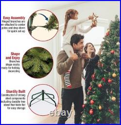 National Tree Company 6.5ft Pre-Lit Carolina Pine Christmas Tree 650 Light, Green