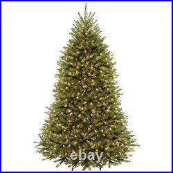 National Tree Company 7.5 Ft Dunhill Fir Christmas Tree withDual Color LED Lights