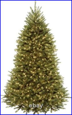 National Tree Company 7ft Dunhill Fir Pre-Lit Artificial Christmas Tree with Stand