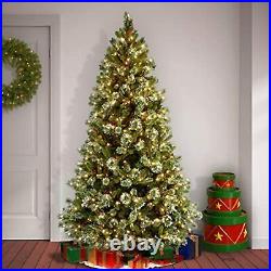 National Tree Company Artificial Christmas Tree White Lights Wintry Pine Medium