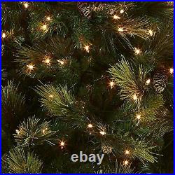 National Tree Company Carolina Pine 7.5 Foot Artificial Holiday Prelit Green