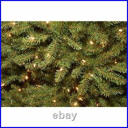 National Tree Company Dunhill Fir 4.5 Foot Prelit Christmas Tree with Lights