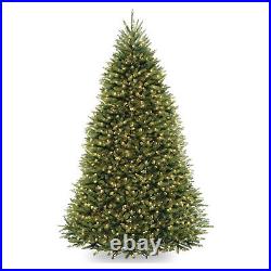 National Tree Company Dunhill Fir 9 Ft Clear Pre-Lit Artificial Christmas Tree