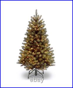 National Tree Company North Valley Spruce Christmas Tree with Clear Lights 5FT