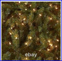 National Tree Company Pre-Lit Artificial Full Christmas Tree, 7ft 6in, Green