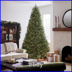National Tree Company Pre-Lit Artificial Full Christmas Tree, Green 10 Feet