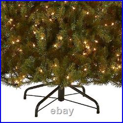 National Tree Company Pre-Lit Artificial Full Christmas Tree, Green, Dunhill National Tree Company Pre-Lit Artificial Full Christmas Tree, Green, Dunhill