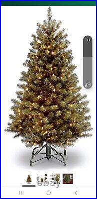 National Tree Company Pre-Lit Artificial Full Christmas Tree Green Dunhill Fi National Tree Company Pre-Lit Artificial Full Christmas Tree Green Dunhill Fi