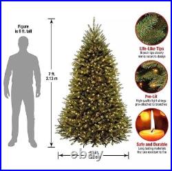 National Tree Company Pre-Lit Artificial Full Christmas Tree Green Dunhill Fi