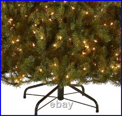 National Tree Company Pre-Lit Artificial Full Christmas Tree, Green, Dunhill Fir