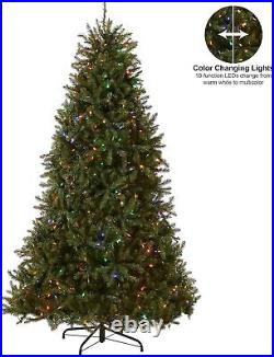 National Tree Company Pre-Lit Artificial Full Christmas Tree, Green, Dunhill Fir National Tree Company Pre-Lit Artificial Full Christmas Tree, Green, Dunhill Fir