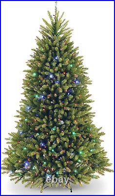 National Tree Company Pre-Lit Artificial Full Christmas Tree, Green, Dunhill Fir National Tree Company Pre-Lit Artificial Full Christmas Tree, Green, Dunhill Fir