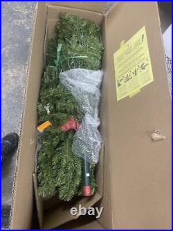 National Tree Company Pre-Lit Tree, Dunhill Fir, Dual Color LED Lights, 7 Feet