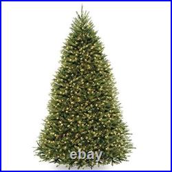 National Tree Company Pre-lit Artificial Full Christmas Tree, Green, Dunhill