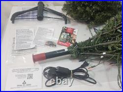 National Tree Dunhill Fir Pre-lit Tree with 450 Multicolor Lights, 4.5 Feet