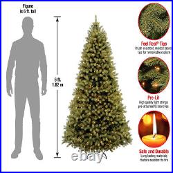 National Tree Feel Real 6ft Artificial Douglas Christmas Tree with Lights (Used)