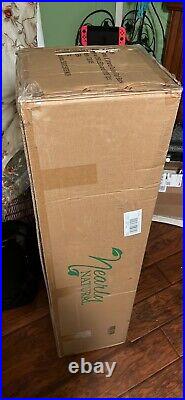 Nearly Natural 8 Ft Grand Teton Flat Back Artificial Christmas Tree With Lights
