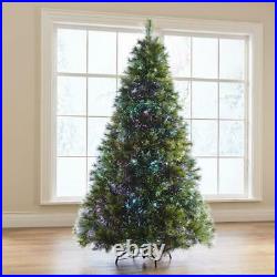 Northern Lights Christmas Tree LED Fiber Optic Tips 23 Pattern 9 Ft