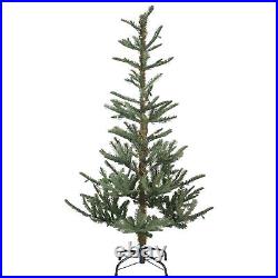 Northlight 4.5' Layered Noble Fir Artificial Christmas Tree Clear LED Lights