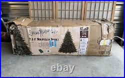 Norwegian Spruce Pre-Lighted Christmas Tree 7.5 ft Sears Roebuck and Co Norwegian Spruce Pre-Lighted Christmas Tree 7.5 ft Sears Roebuck and Co