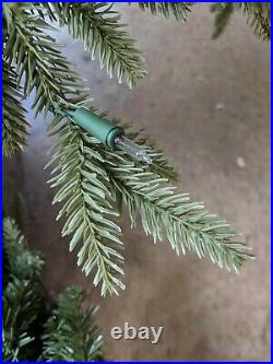 Open Box Defective Balsam Hill Stratford Spruce 7.5' Tree with Clear LED Lights