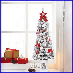 Outdoor Christmas Trees Realistic 4/4.5Ft Lighted Christmas Faux Tree intensely Outdoor Christmas Trees Realistic 4/4.5Ft Lighted Christmas Faux Tree intensely