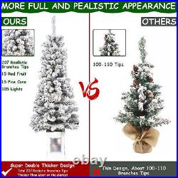 Outdoor Christmas Trees Realistic 4/4.5Ft Lighted Christmas Faux Tree intensely Outdoor Christmas Trees Realistic 4/4.5Ft Lighted Christmas Faux Tree intensely